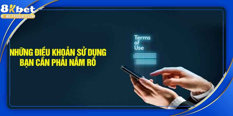 Những điều khoản sử dụng bạn cần phải nắm rõ