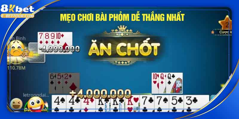 Mẹo chơi bài phỏm dễ thắng nhất