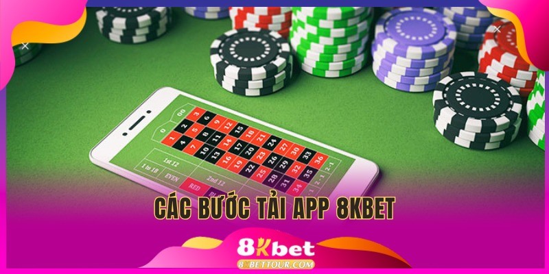 Người chơi dễ dàng làm theo các bước khi tải app 8KBET